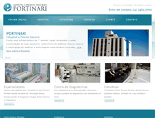 Tablet Screenshot of hospitalportinari.com.br